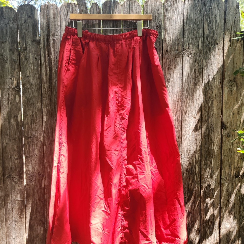 Macabi Women's Nylon Hiking Red Outdoor Skirt